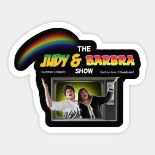 Official The Judy and Barbra Show Sticker